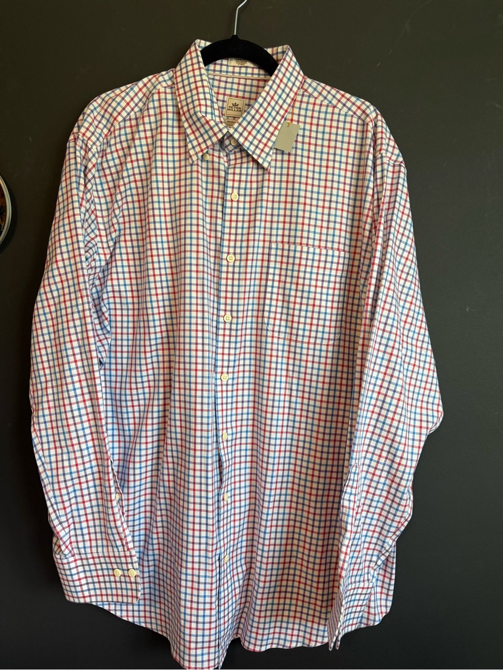 Peter Millar Crown Lite Theo Men’s Dress Shirt. Size XL